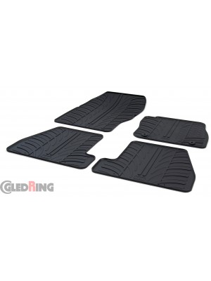 Original Gledring Passform Fußmatten Gummimatten 5 Tlg.+Fixing - TOYOTA Verso 2009->